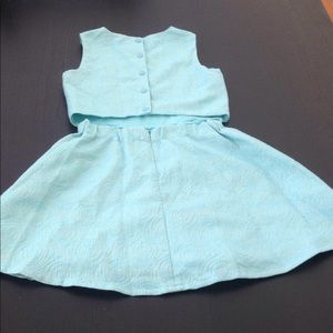 Gingersnap cut out textured dress!